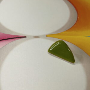 Pin - Sailing with Picasso - small - grass green