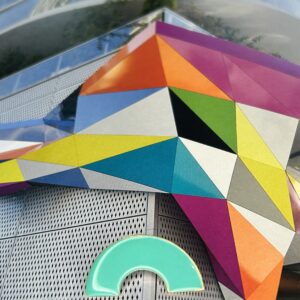 Pin - Half DONUT – turquoise