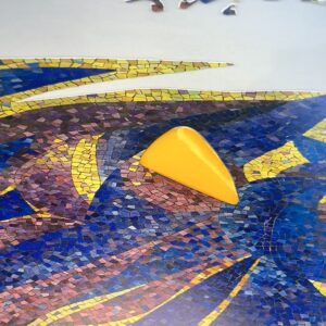 Pin - Sailing with Picasso - small - yellow